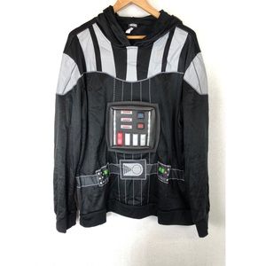 Darth Vader Sweatshirt Hoodie Costume Star Wars L
